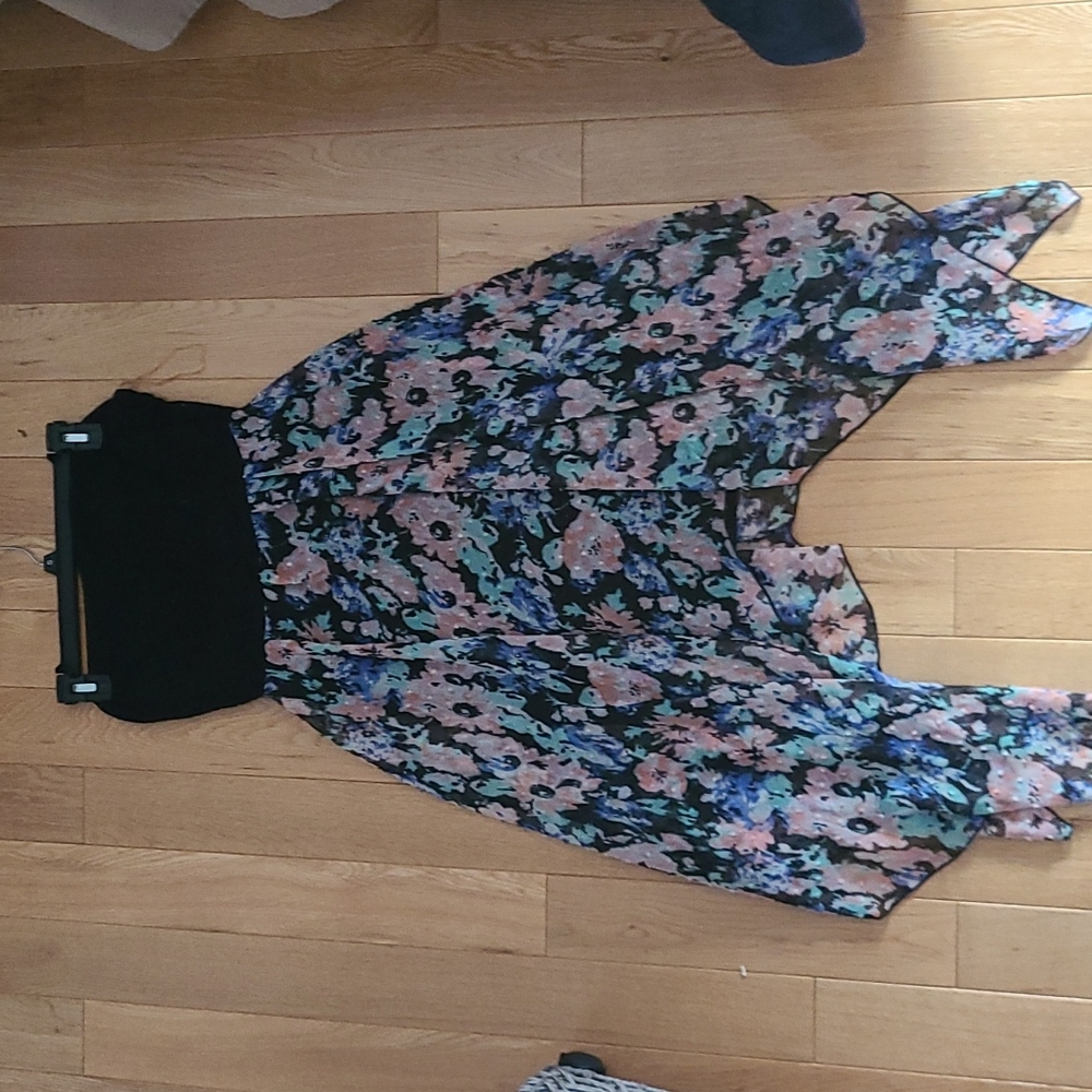 Strapless sun dress